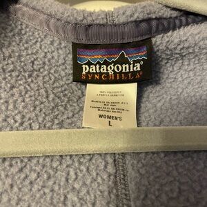 Patagonia Synchilla Women's Jacket - Light Gray